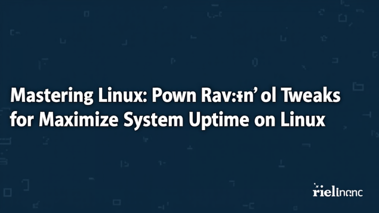 Mastering-Linux-Essential-Tweaks-for-Maximize-System-Uptime-on-Linux-1